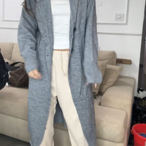 גקט סריג ארוך