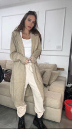 גקט סריג ארוך