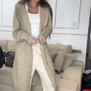 גקט סריג ארוך