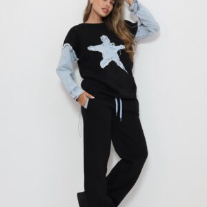 חליפה פוטר שילוב ג׳ינס