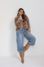 ⁦גקט פרווה קפוצון⁩ – תמונה ⁦3⁩