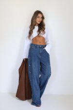 ⁦ג׳ינס כפתורים⁩ – תמונה ⁦4⁩