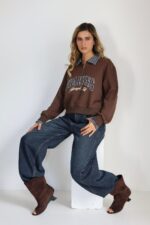 ⁦חולצה צווארון שיבוץ⁩ – תמונה ⁦2⁩