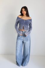 ⁦חולצה סריג סטוני⁩ – תמונה ⁦2⁩