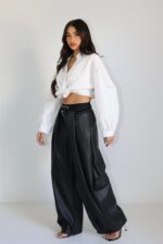 מכנס עור מגי