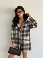 אוברול צמר משובץ