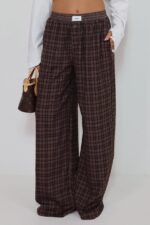 ⁦מכנס משובץ⁩ – תמונה ⁦2⁩