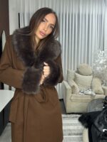 ⁦ג׳קט פרווה צמר⁩ – תמונה ⁦3⁩