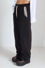 ⁦מכנס לוז עם שיבוץ⁩ – תמונה ⁦3⁩