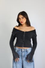 חולצה סריג סטוני