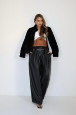 מכנס עור רויה