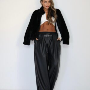 מכנס עור רויה