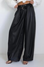 ⁦מכנס עור מגי⁩ – תמונה ⁦3⁩