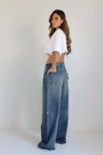 ⁦ג׳ינס קיפול בלי קרעים⁩ – תמונה ⁦7⁩