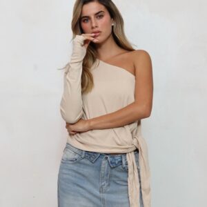 חולצה כתף קשירה