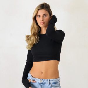 חולצה טופ בטן