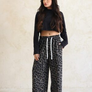 מכנס לוז מנומר