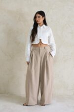 ⁦מכנס עם חגורה⁩ – תמונה ⁦2⁩