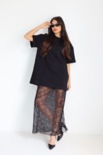 ⁦חצאית  תחרה⁩ – תמונה ⁦4⁩