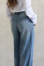 ⁦גינס קיפול כהה אניס⁩ – תמונה ⁦4⁩