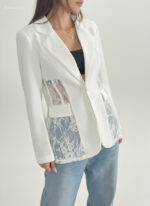 ⁦חולצה גקט תחרה⁩ – תמונה ⁦2⁩