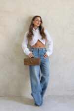 גינס קיפול כהה אניס