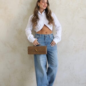 גינס קיפול כהה אניס